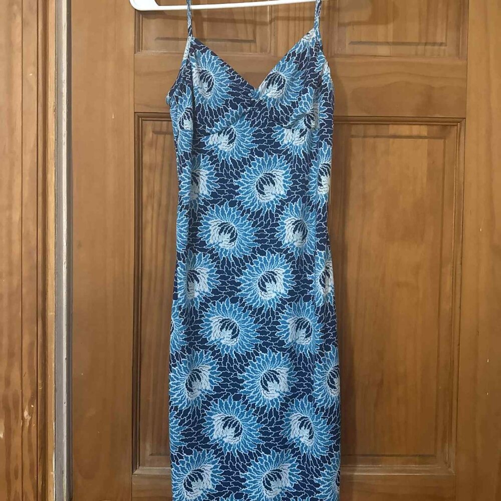 Esprit Blue Floral Dress – Size Small